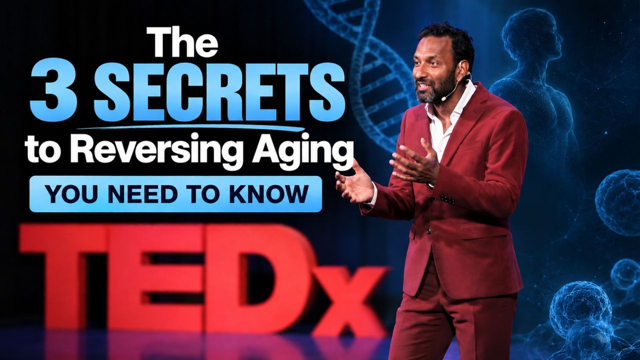 Dr. Sanjeev Goel giving his TEDx talk